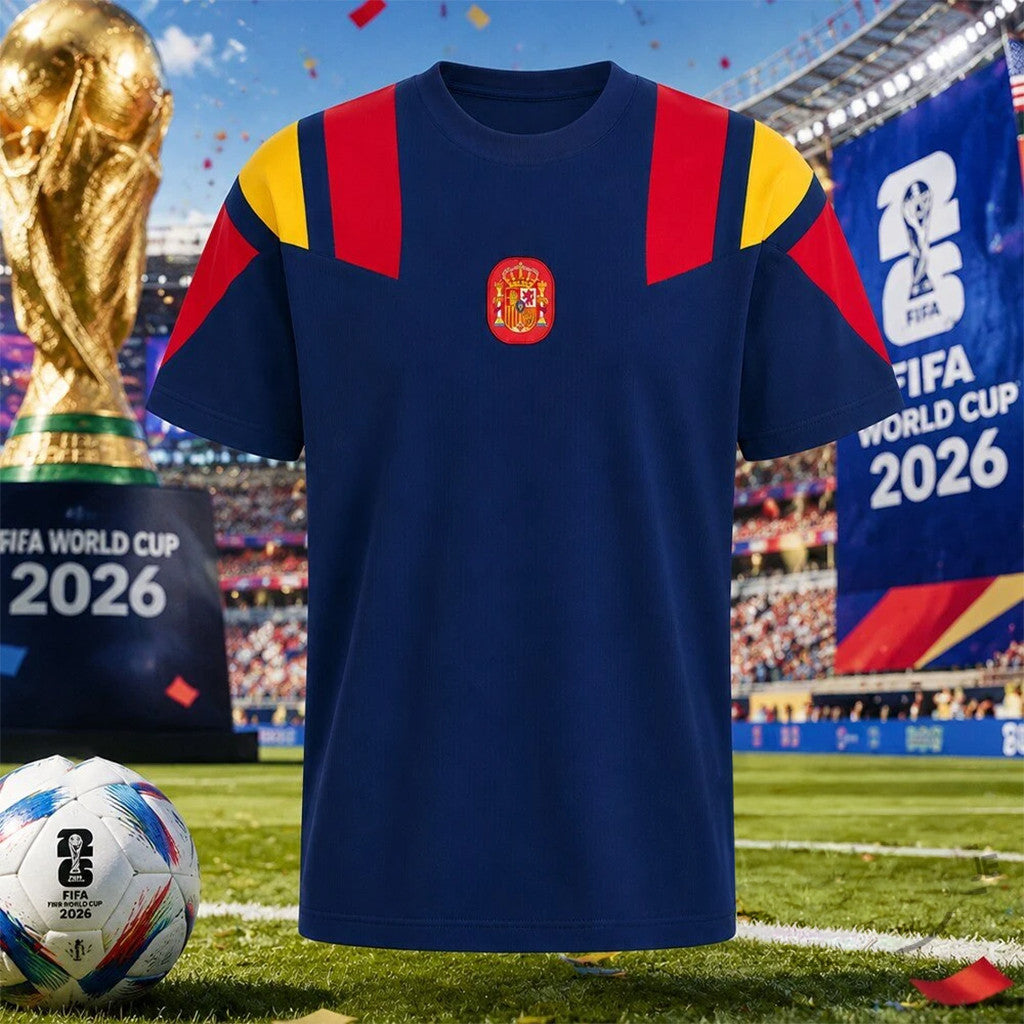 Spain National Football Team T-Shirt Spain FIFA World Cup 2026 Merch Gift For Spain Fans - Loomnari