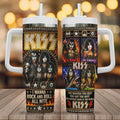KISS 2026 I Wanna Rock And Roll All Nite Tumbler KISS Band Merch Gifts For Music Lovers - Loomnari