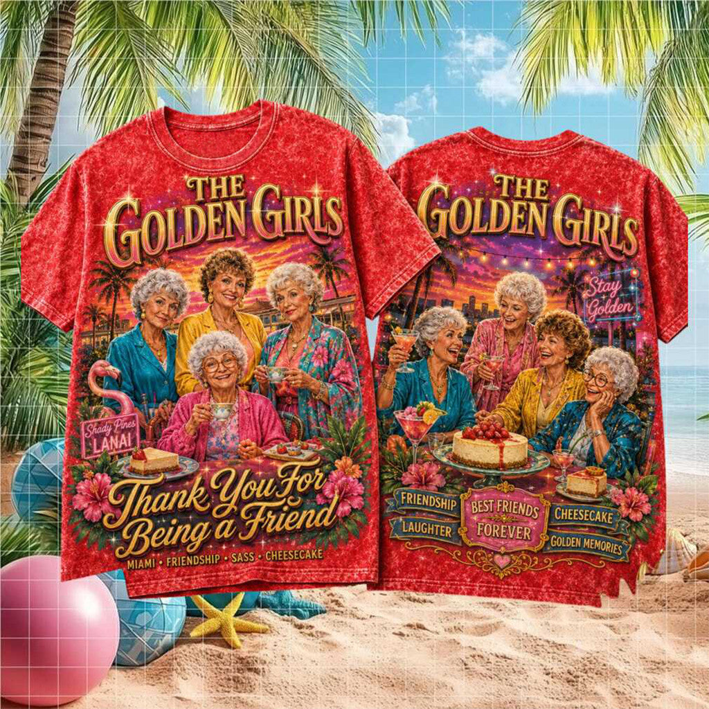 The Golden Girls Thank You For Being A Friend T-Shirt Miami TV Show Merch Gift For Grandma - Loomnari