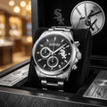 Chicago White Sox Stainless Steel Chronograph Watch 2026 White Sox Merch Baseball Fan Gifts - Loomnari