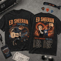 Ed Sheeran Loop Tour 2026 Wash T-Shirt Ed Sheeran Merch Best Gift For Music Lovers - Loomnari