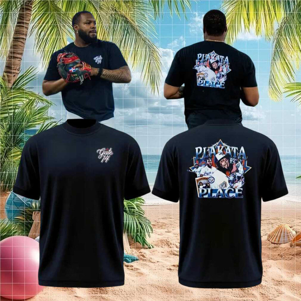 Vladimir Guerrero Jr Plakata Place Gate 74 T-Shirt Baseball Fan Gear Gift For Men Women - Loomnari