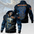 Iron Maiden Fear Of The Dark Stand Collar Zip Jacket 2026 Iron Maiden Merch Band Fan Gifts - Loomnari