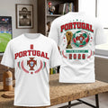 Portugal FIFA World Cup 2026 White T-Shirt Portugal National Team Merch Football Fan Gear - Loomnari