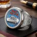 Iron Maiden Aces High Stainless Steel Ring 2026 Iron Maiden Merch Present For Band Fans - Loomnari