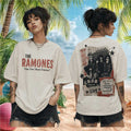 The Ramones CBGB Live Concert One Two Three Forever Shirt The Ramones Merch Punk Rock Fan Gifts - Loomnari