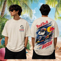 Red Bull Fuel The Rush Racing Snoopy Vintage T-Shirt Red Bull Racing Merch Gift For BFF - Loomnari