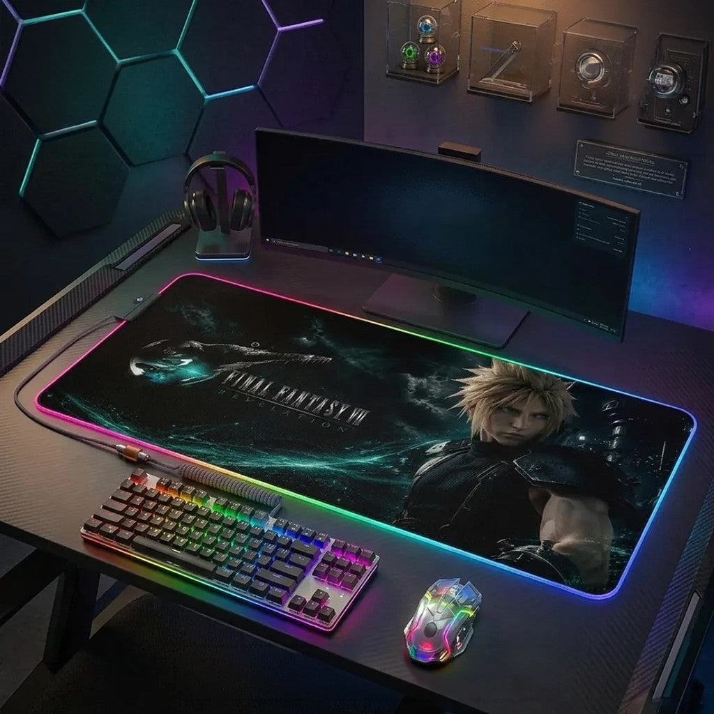 Final Fantasy VII Revelation Gaming Desk Mat 2026 Final Fantasy VII Merch Gift For Gamer - Loomnari