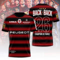 Stade Toulousain 4 Time French Champions 2026 T-Shirt Stade Toulousain Merch Rugby Fan Gifts - Loomnari