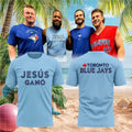 Toronto Blue Jays Jesus Gano T-Shirt 2026 Blue Jays Merch Cool Gift For Baseball Fans - Loomnari