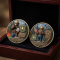 Smokey Bear USFS Only You Can Prevent Wildfires Challenge Coin USFS Merch Gift For Grandpa - Loomnari
