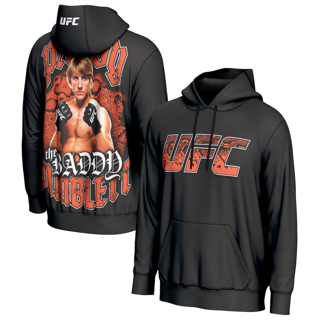 Paddy Pimblett Merch 2026 Paddy Pimblett UFC Fighter Hoodie Paddy The Baddy Merch Black - Loomnari