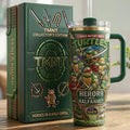 Teenage Mutant Ninja Turtles 35Th Anniversary Sewer Squad Travel Tumbler TMNT Merch Son Gifts - Loomnari