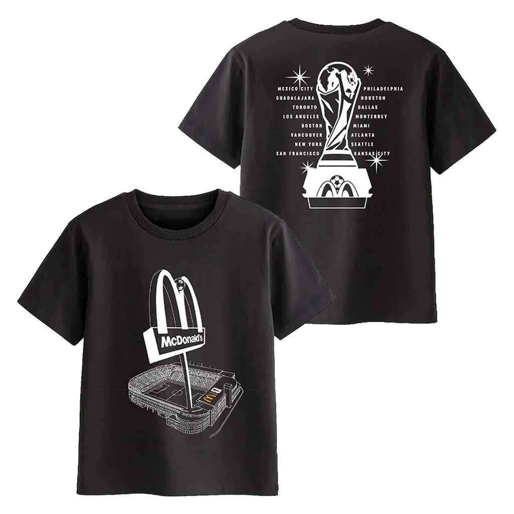 McDonald's X FIFA World Cup Merch 2026 World Cup McDonald's Stadium T-Shirt Game Day Gifts - Loomnari