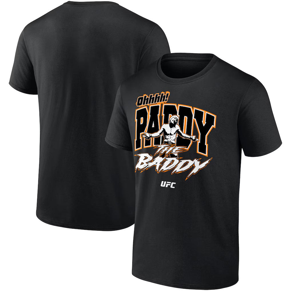 Paddy Pimblett Merch 2026 Oh Paddy The Baddy Fighter T-Shirt UFC Merch Black Gift For Men - Loomnari