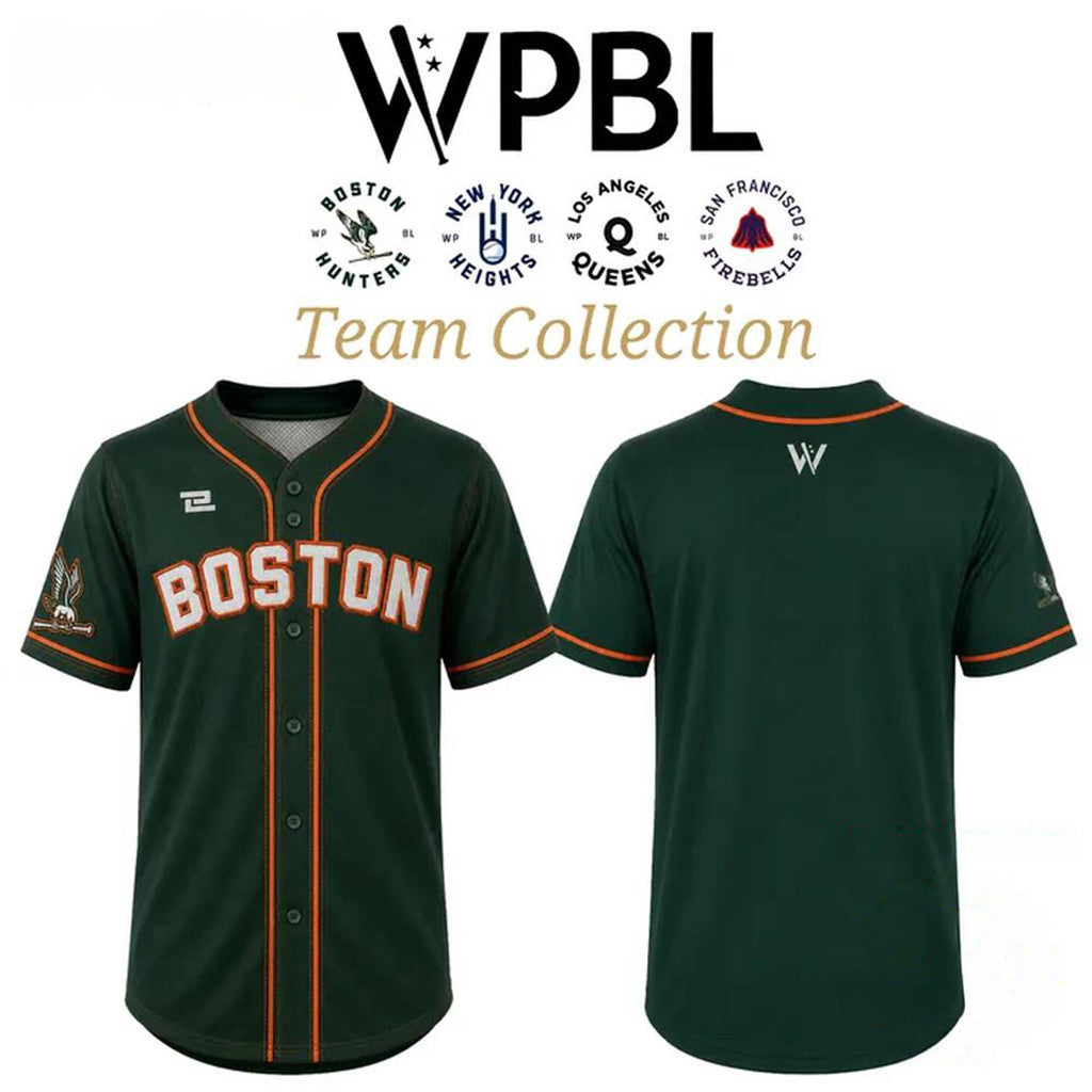 Boston Hunters 2026 Baseball Jersey Boston Merch Gift Ideas For Husband - Loomnari