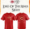 Cincinnati Reds Merch The Lord Of The Rings 2026 Baseball Jersey Gift Ideas For Brother - Loomnari
