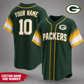 Green Bay Packers Merch Green Bay Packers Team Pride Baseball Jersey Gifts - Loomnari