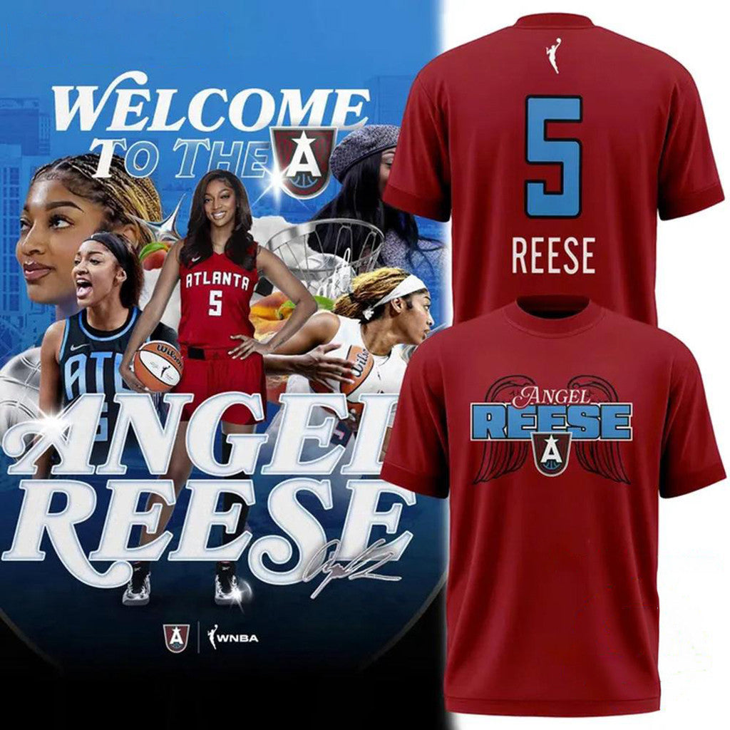 Atlanta Dream Angel Reese T-Shirt Angel Reese Merch Unique Gifts For Fans - Loomnari