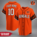 Personalized Cincinnati Bengals Team Pride Baseball Jersey Cincinnati Bengals Merch Gift For Fan - Loomnari