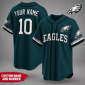 Personalized Philadelphia Eagles Team Pride Baseball Jersey Philadelphia Eagles Merch Present - Loomnari