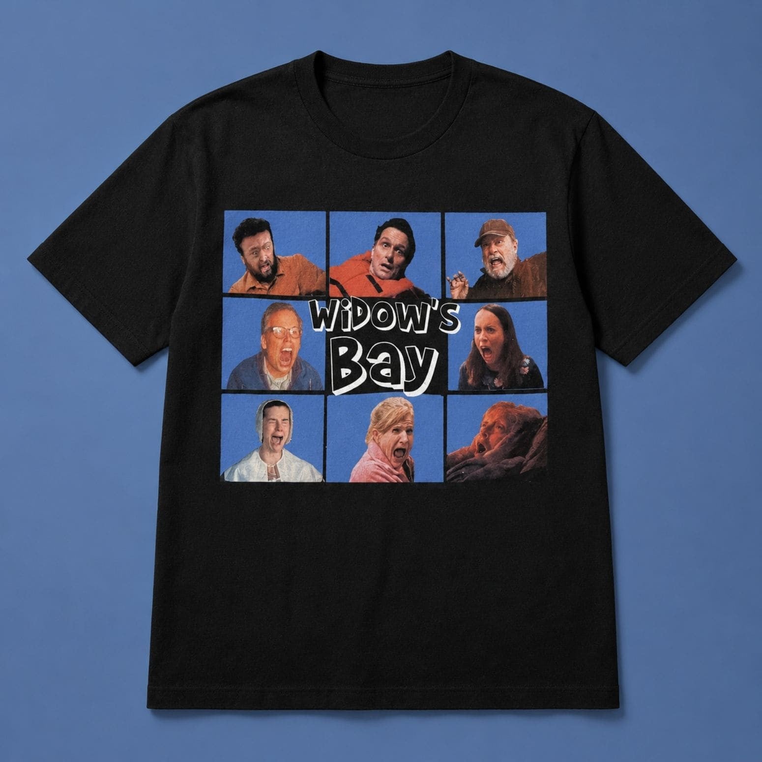 Widow's Bay Characters 2026 T-Shirt Widow's Bay Merch Gifts Ideas For Movie Fans - Loomnari