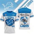Detroit Lions This Girl Loves Her Lions T-Shirt Detroit Lions Merch Gifts For Husband - Loomnari