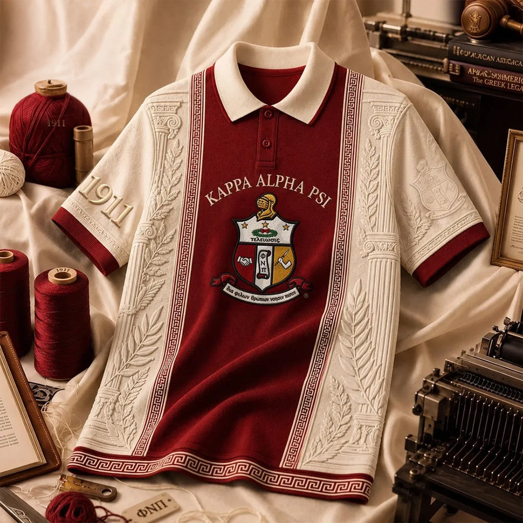 Kappa Alpha Psi Est 1911 Polo Shirt Kappa Alpha Psi Merch Gifts Ideas - Loomnari