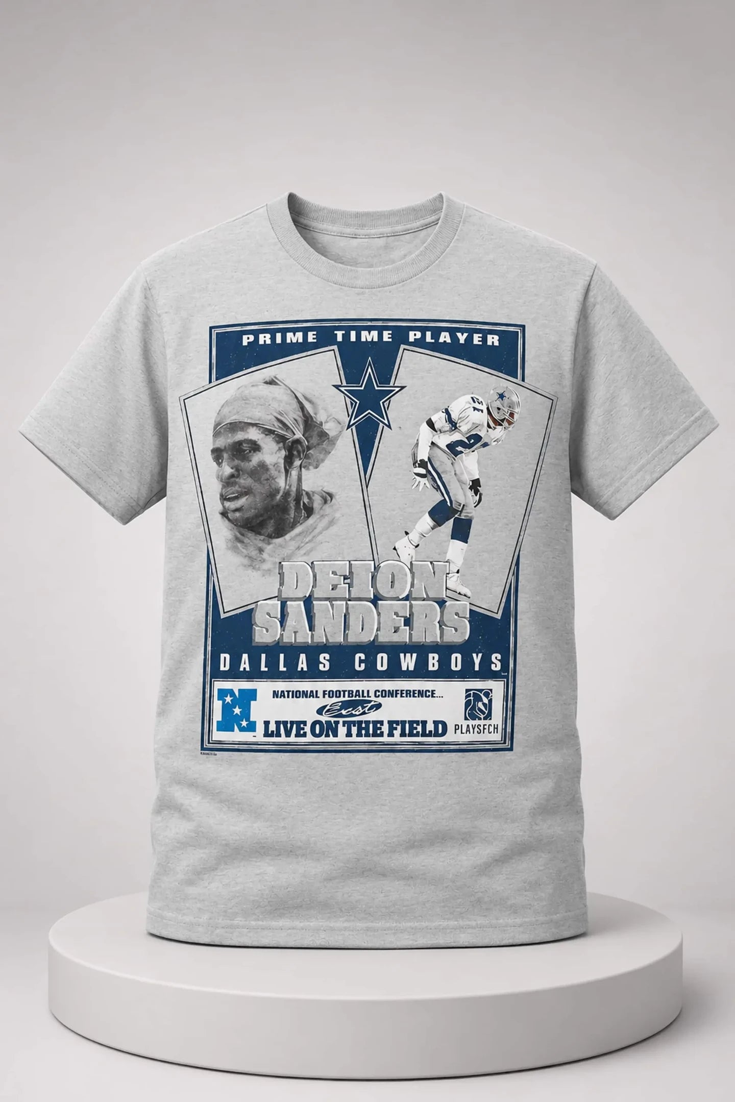 Cody Bellinger Dallas Cowboys Deion Sanders T-Shirt 2026 Dallas Cowboys Merch Football Fan Gift - Loomnari