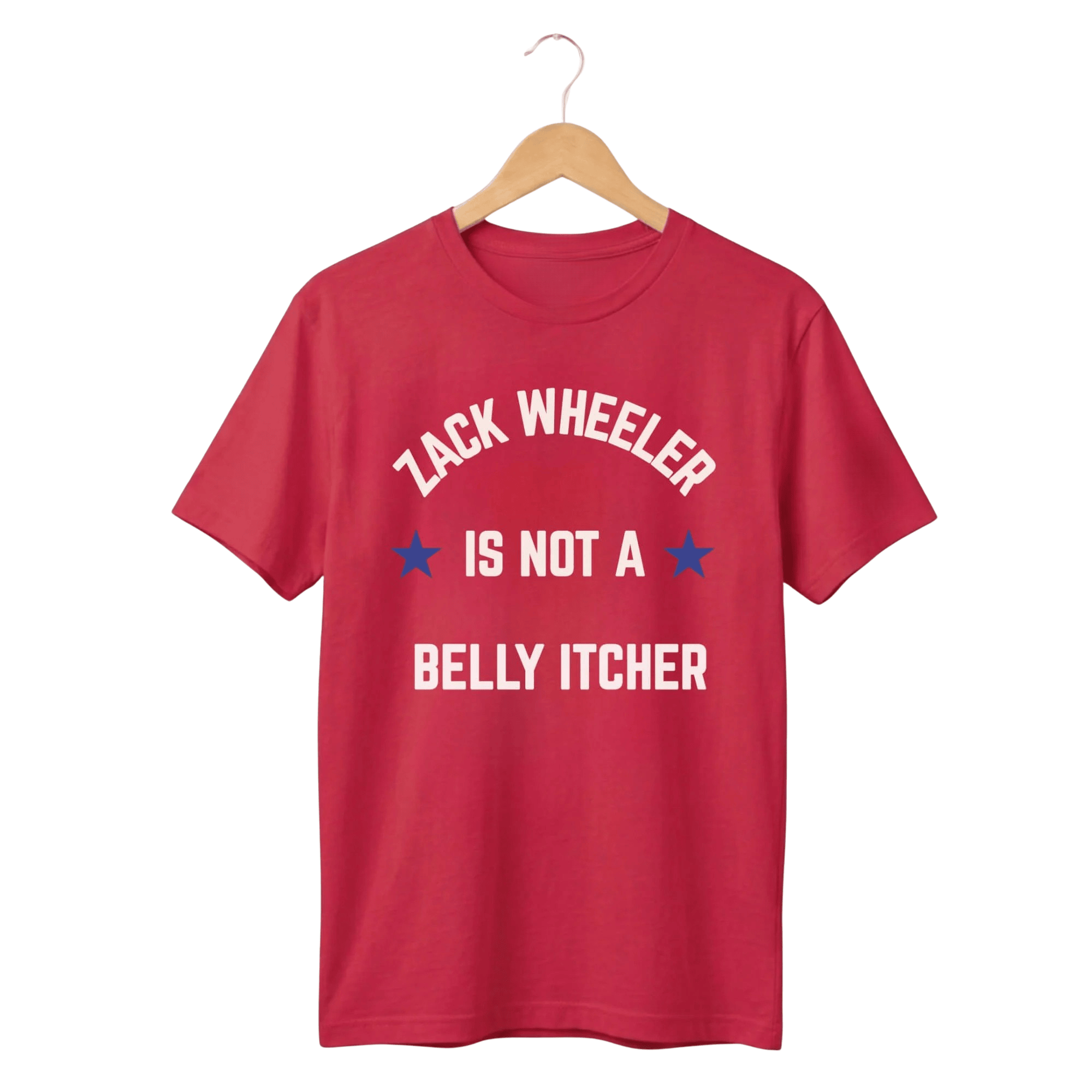 Zack Wheeler Is Not A Belly Itcher Shirt 2026 Birthday Ideas For Boyfriend - Loomnari