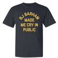 BJ Barham Made Me Cry In Public Shirt 2026 BJ Barham Merch Present For Music Lovers - Loomnari