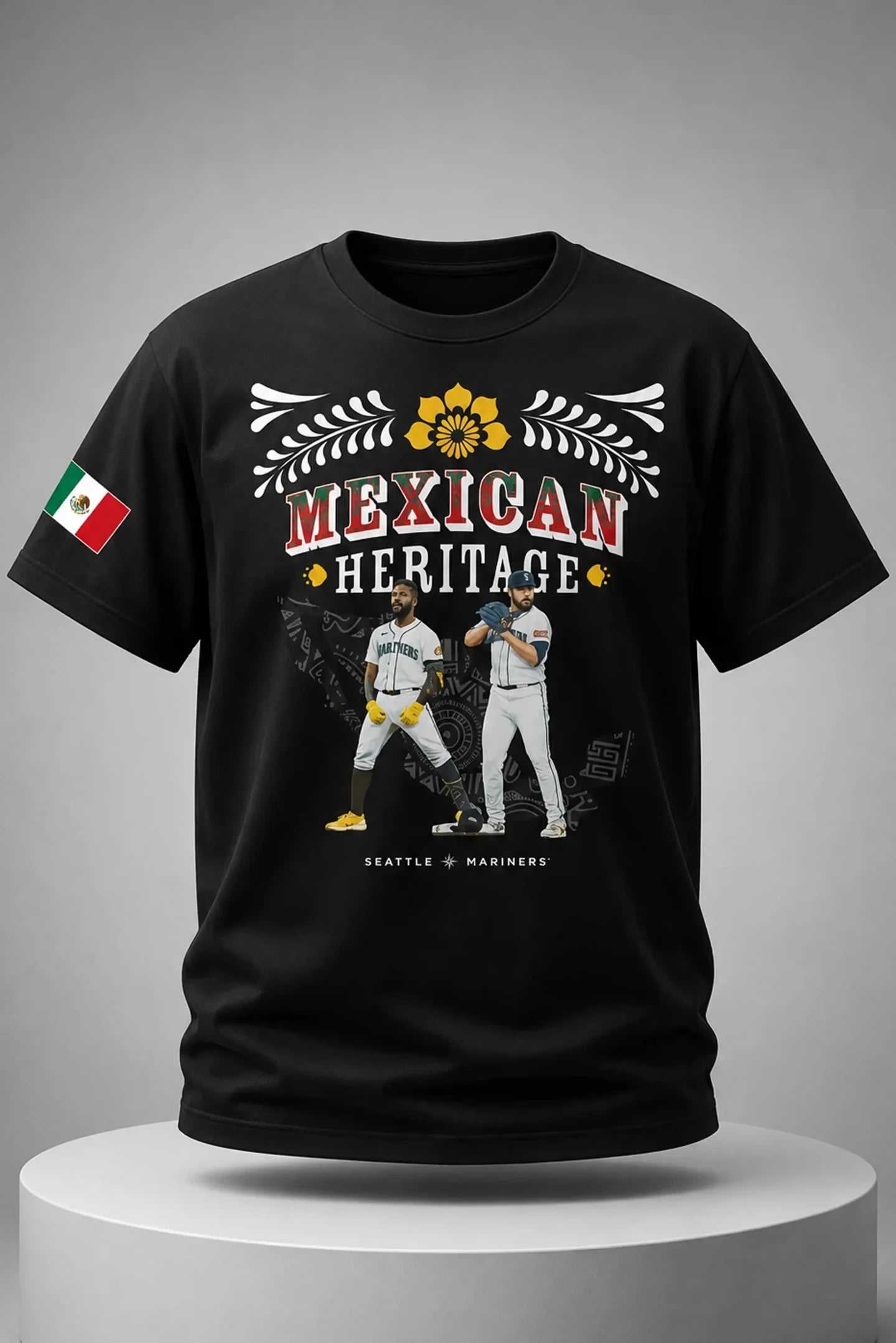 2026 Seattle Mariners Mexican Heritage Night Shirt Mariners Merch Cool Gift For Baseball Fans - Loomnari