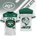 New York Jets Merch This Girl Loves Her Jets T-Shirt Gifts Ideas For Husband - Loomnari