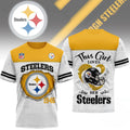 Pittsburgh Steelers Merch This Girl Loves Her Steelers T-Shirt Fan Gift - Loomnari