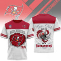 Tampa Bay Buccaneers Merch This Girl Loves Her Buccaneers T-Shirt Gifts For Brother - Loomnari