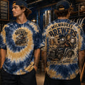 Milwaukee Brewers Tie-Dye Mascot T-Shirt Milwaukee Brewers Brew Crew Burnin Fast Merch Present - Loomnari