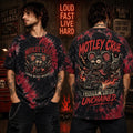 Motley Crue Louder Wilder Unchained Tie Dye T-Shirt Motley Crue Merch Unique Gifts For Husband - Loomnari