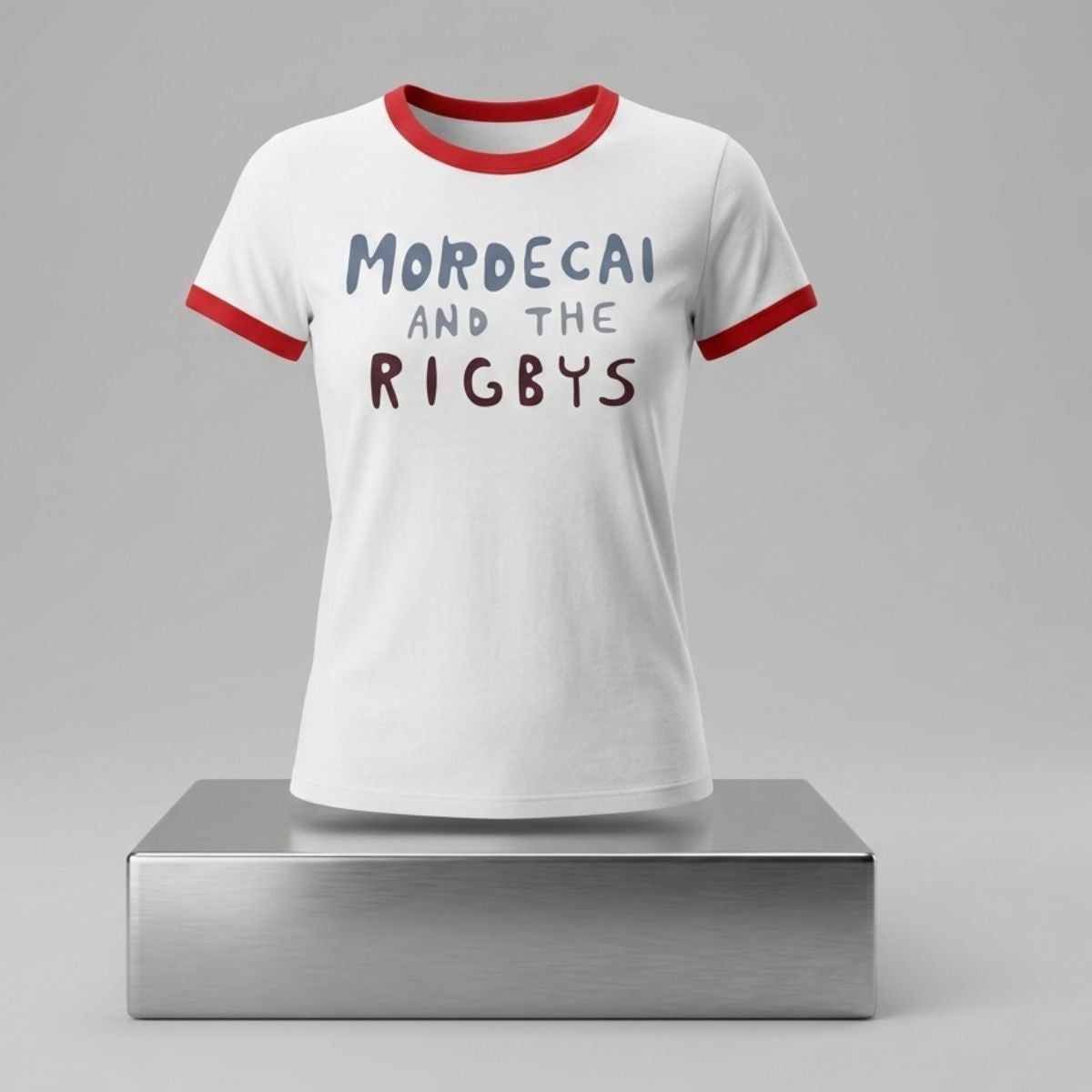 Mordecai And The Rigbys Ringer Shirt Regular Show Cartoon T-Shirt Gift For Friends - Loomnari