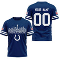 Personalized Indianapolis Colts Game Day T-Shirt Indianapolis Colts Merch Gifts For Brother - Loomnari