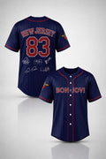 Bon Jovi Forever Tour 2026 Signature Baseball Jersey Bon Jovi Merch Gift For Music Lovers - Loomnari