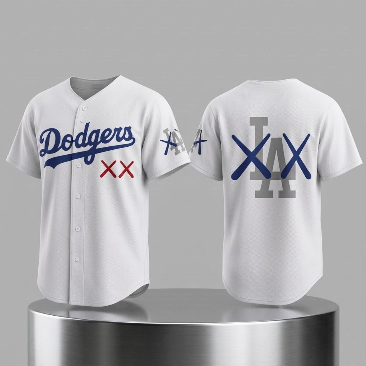 2026 Los Angeles Dodgers X KAWS Jersey LA Dodgers Merch Best Gift For Baseball Fans - Loomnari