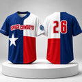 Sugar Land Space Cowboys Texas Flag Jersey 2026 Space Cowboys Merch Gift For Baseball Fans - Loomnari
