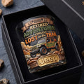 Jeep Retired Adventurer Finally Lost On The Trail Jeep Whiskey Glass 2026 Jeep Merch Gifts - Loomnari