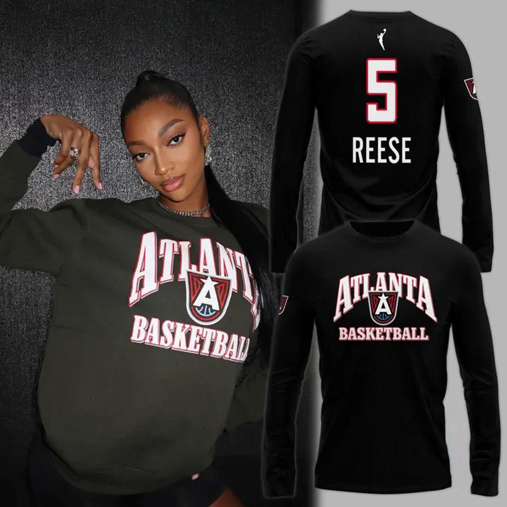 Special 2026 Angel Reese Atlanta Dream Long Sleeve Shirt Atlanta Basketball Merch Best Gifts - Loomnari