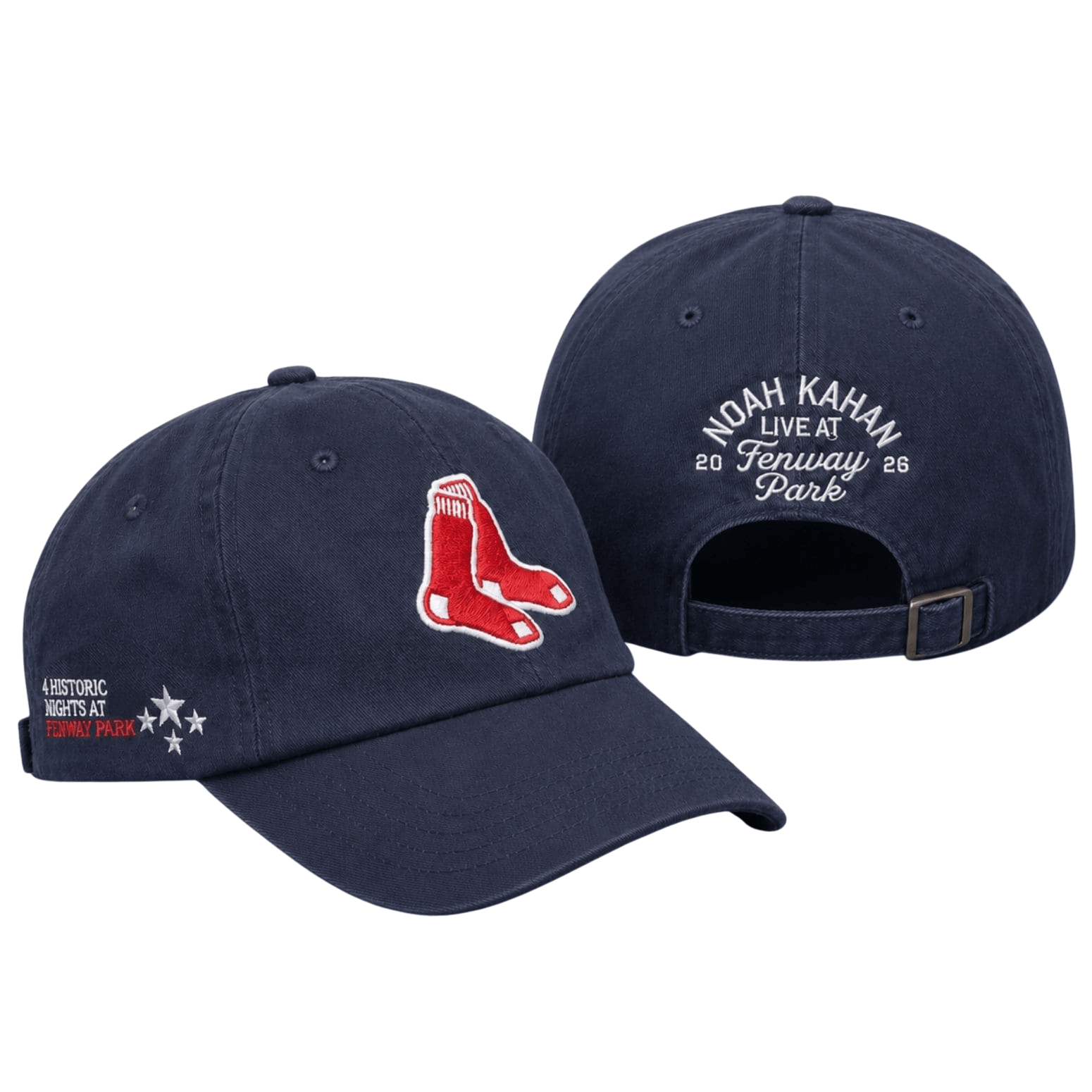 Boston Red Sox Noah Kahan Live At Fenway Park 2026 Hat Noah Kahan Tour Merch Embroidered - Loomnari