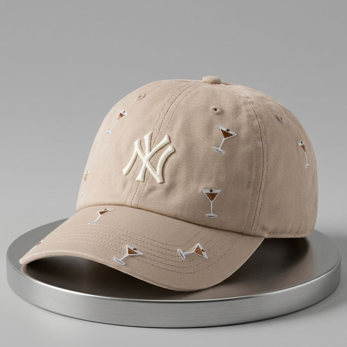 2026 New York Yankees Espresso Martini Hat Embroidered NY Yankees Merch Baseball Fan Gifts - Loomnari