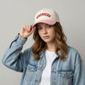 2026 Starbucks Drink Strawberry Summer Hat Embroidered Gift Ideas For Sisters - Loomnari