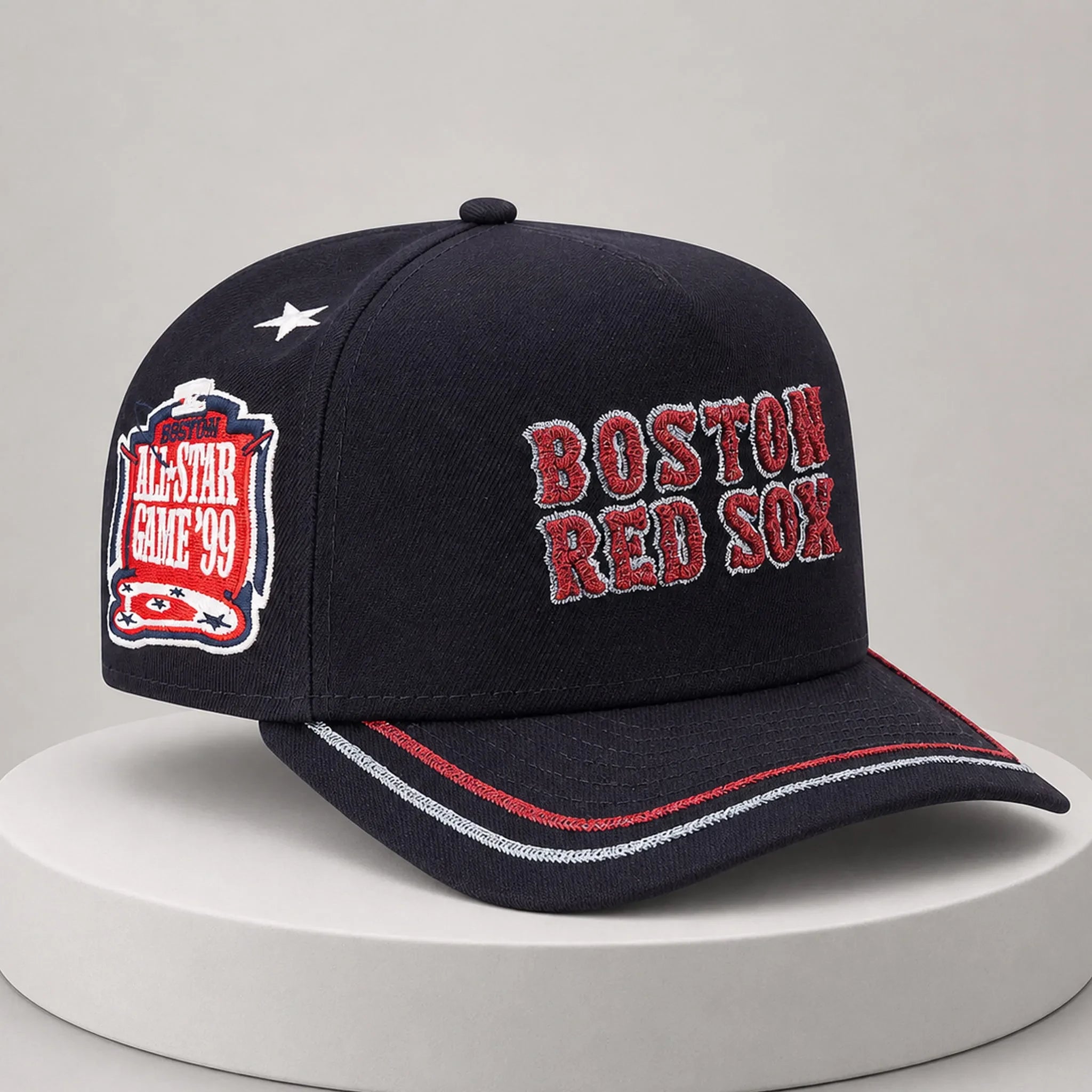 Boston Red Sox 2026 All-Star Game Navy Hat Red Sox Merch Best Gift For Baseball Fans - Loomnari