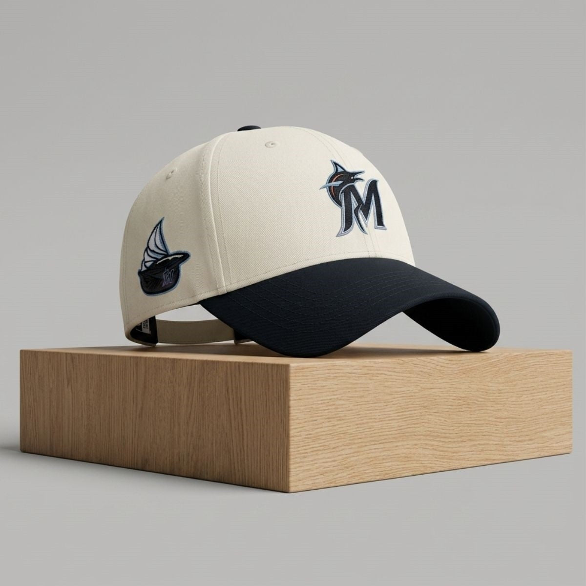 2026 Miami Marlins City Connect Ice Cream Hat Embroidered Marlins Merch Gift For Brothers - Loomnari