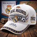 Real Madrid Merch 2026 Hala Madrid Est 1902 Hat Football Fan Gear Gifts For Husband - Loomnari
